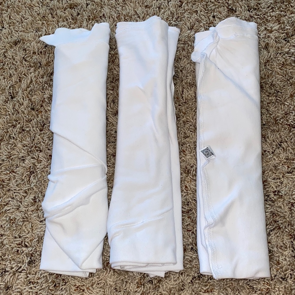 Thirsties organic cotton flats lot